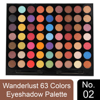Lyon Beauty USA Wanderlust 63 Colors Eyeshadow Palette 02 63 gm