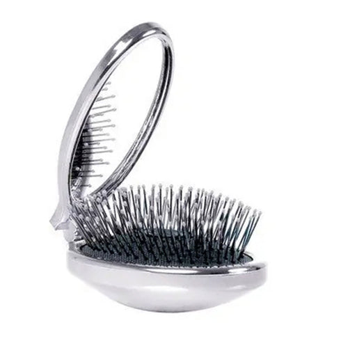 WetBrush Pro Mini Pop Fold Professional Silver Brush 1 Piece
