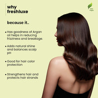 FreshLuxe Moroccan Argan Oil Shampoo for Men & Women 200 ml
