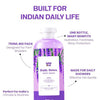 WildOak Fitkari & Epsom Salt Body Wash | 750 ml | Daily Use Shower Gel for Deep Cleansing, Body Odour and Tired Muscles | Daily Bath, Post Workout Relaxation | Traditional Indian Cleansing Ritual - 4