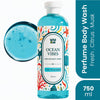 Wild Oak WildOak Ocean Vibe Perfume Body Wash | 750ml | for Men & Women | Premium Fragrance Shower Gel | Long-Lasting Fresh Citrus & Musk Scent | Refreshing Cleansing Body Wash for Daily Bath - 4