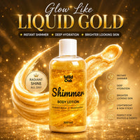 Wild Oak WildOak Perfume Shimmer Body Lotion | 300ml | Glow & Radiance Body Moisturizer | Niacinamide, Kojic Acid, Alpha Arbutin & Hyaluronic Acid | Hydrating Shimmer with Mica | Brightening & Skin Smoothing - 2