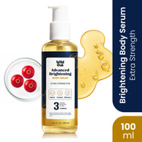 Wild Oak WildOak Brightening Body Serum | 100ml | Glycolic Acid, Niacinamide, Kojic Acid, Alpha Arbutin & Tranexamic Acid | Smooths Rough & Bumpy Skin | Reduce Tan & Dark Areas | Hydrates & Evens Skin Tone - 3