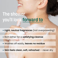 WildOak AHA BHA Exfoliating Body Wash | 300ml