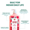 WildOak AHA BHA Exfoliating Body Wash | 750ml Value Pack