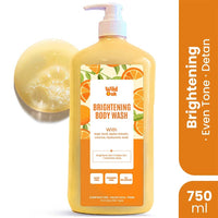 WildOak Brightening & De-Tan Body Wash | 750 ml Value Pack