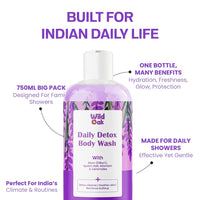 WildOak Fitkari & Epsom Salt Body Wash | 300ml
