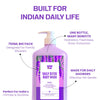 WildOak Fitkari & Epsom Salt Body Wash | 750 ml Value Pack