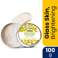 WildOak Korean Rice Exfoliating Face Scrub | 100g