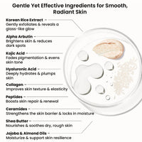 WildOak Korean Rice Exfoliating Face Scrub | 100g