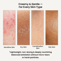 WildOak Korean Rice Exfoliating Face Scrub | 100g