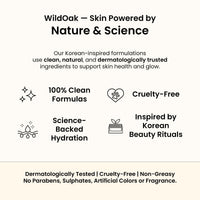WildOak Korean Rice Exfoliating Face Scrub | 100g
