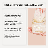 WildOak Pina Colada Sugar Body Scrub | 300g