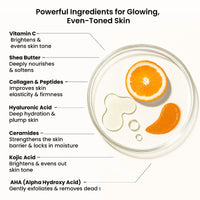 WildOak Vitamin C Sugar Body Scrub | 300g