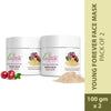 La Pink Young Forever Face Mask With White Haldi & Bakuchi Pack of 2