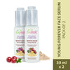 La Pink Young Forever Face Serum With White Haldi To Enhance Radiance & Reduce Fine Lines Pack of 2