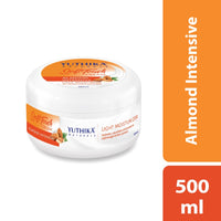 Yuthika Almond Intensive Light Moisturizer Cream 500ml