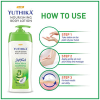 Yuthika Aloe Vera Soft Touch Body Lotion for Women & Men 500ml