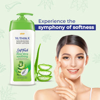Yuthika Aloe Vera Soft Touch Body Lotion for Women & Men 500ml