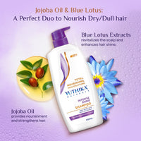 Yuthika Intense Shine Shampoo for Women & Men 650ml
