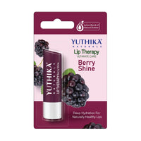 Yuthika Moisturizing Lip Balm – Berry Shine 4.8g | Repairs Dry, Damaged Lips with Natural Oils | Hydrated & Smooth Lips