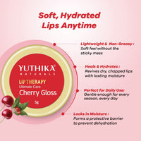 Yuthika Moisturizing Lip Balm Cherry Gloss 5g