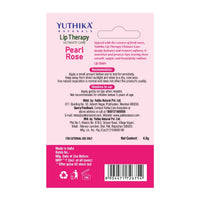 Yuthika Moisturizing Lip Balm – Pearl Rose 4.8g | Repairs Dry, Damaged Lips with Natural Oils | Hydrated & Smooth Lips