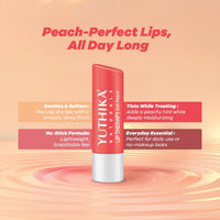Yuthika Moisturizing Lip Balm – Soft Peach 4.8g | Repairs Dry, Damaged Lips with Natural Oils | Hydrated & Smooth Lips