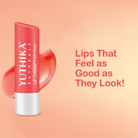 Yuthika Moisturizing Lip Balm – Soft Peach 4.8g | Repairs Dry, Damaged Lips with Natural Oils | Hydrated & Smooth Lips