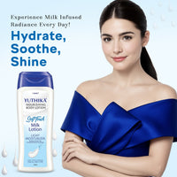 Yuthika Soft Touch Milk Body Lotion for Women & Men 100ml