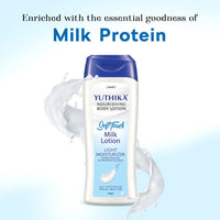 Yuthika Soft Touch Milk Body Lotion for Women & Men 100ml
