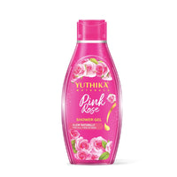 Yuthika Pink Rose Body Wash Shower Gel 250 ml | Gentle Cleanser for Women & Men | Refreshing All Skin Types Care
