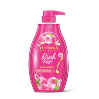 Yuthika Pink Rose Body Wash Shower Gel 750 ml | Gentle Cleanser for Women & Men | Refreshing All Skin Types Care