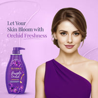 Yuthika Purple Orchid Body Wash Shower Gel 750 ml | Gentle Cleanser for Women & Men | All Skin Types Daily Care