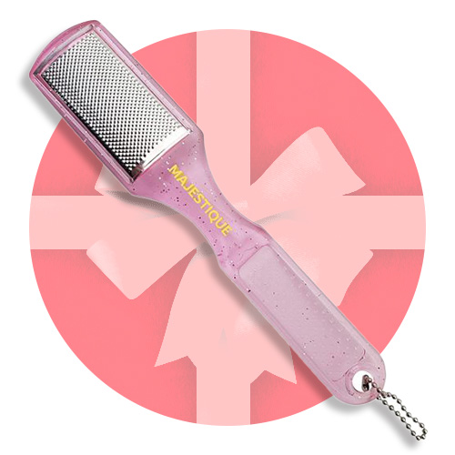 Buy Majestique Foot Scraper Pedicure For Callus Removal Assorted Online
