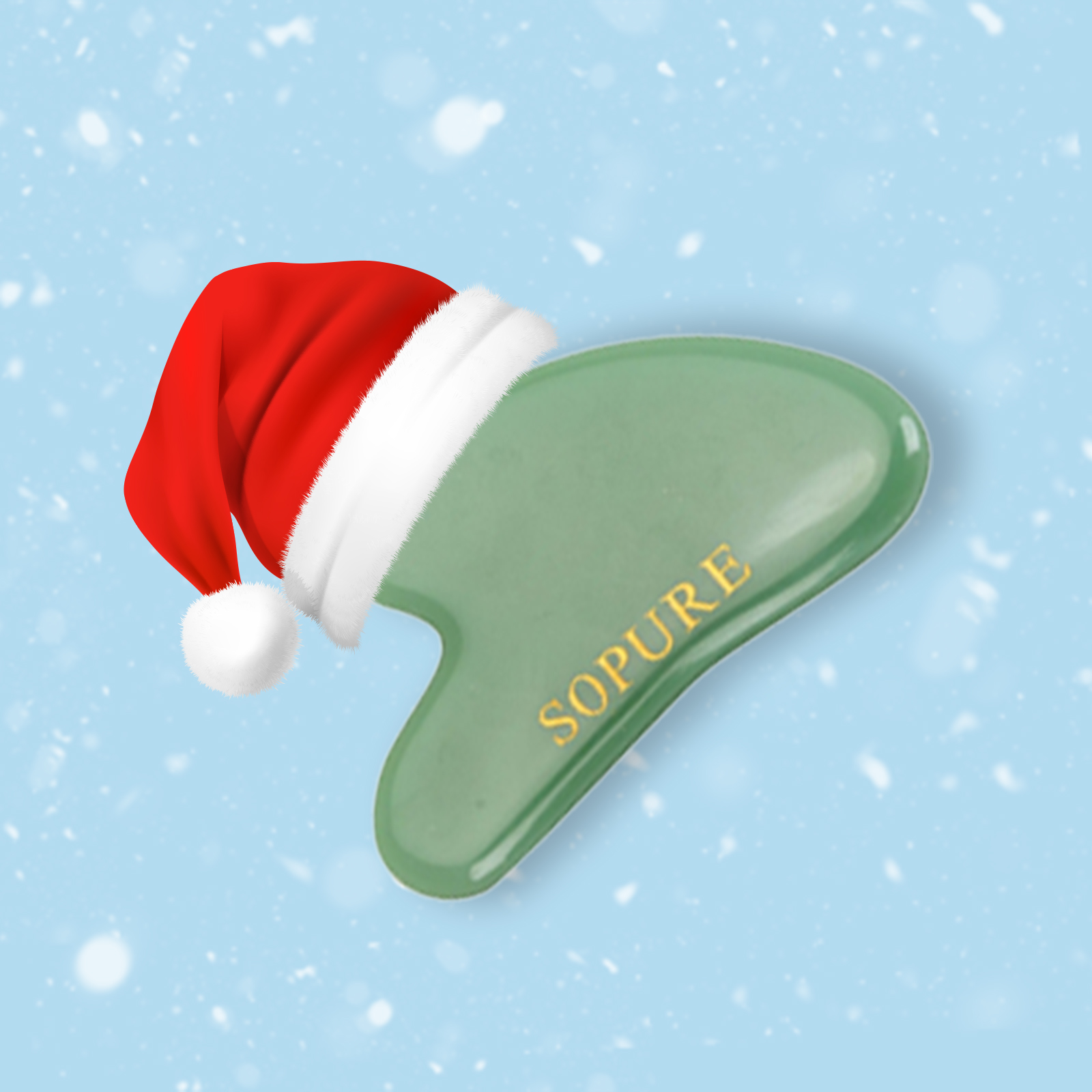Buy Sopure Jade Scraping Massage Gua Sha Stone Online