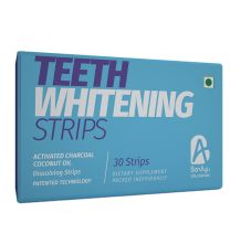 BonAiyu Health Teeth Whitening Strips With Activated Charcoal And Coconut Oil For Men And Women