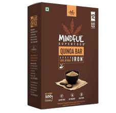 EAT Anytime Mindful Quinoa Millet Energy Bars Loaded with Iron