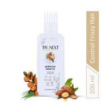 Trunext Pure & Natural Moroccan Argan Oil For Hair, Face & Nails 200 ml