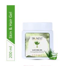 Trunext Aloe Vera Gel For Young & Radiant Skin & Hair 200 ml