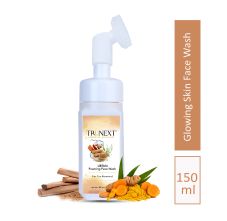 Trunext Ubtan Foaming Face Wash With Brush 150 ml