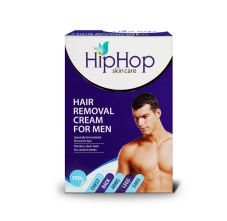 HipHop Skincare Hair Removal Cream for Men| Painless Hair Removal | Infused with Aloe Vera | For All Skin Types