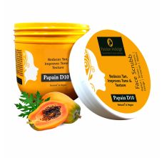 Passion Indulge Natural Papain D10 Face Scrub 200 gm