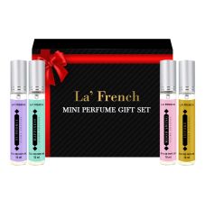 La French Mood Mini Gift Set Perfumes men & women 4 x 10 ml