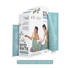 Mul Secrets Hydrate: Skin Hydration Care (Face Mask + Nutrition Drink)