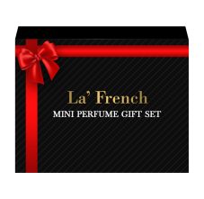 La French Classic Mini Gift Set Perfumes for men & women 4 x 10 ml