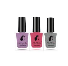 Asmee Classic Nail Polish Wisteria | Sakura | Roman Silver