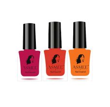 Asmee Premium Gel Nail Polish Mustard Yellow | Orange Crush | Carnation Pink