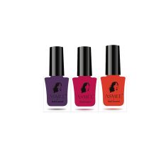 Asmee Premium Gel Nail Polish Orange Crush | Carnation Pink | Amethyst