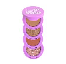 Gush Beauty Eye Like It Stacked, Easy To Blend 4 In 1 Eyeshadow Palette Pink Rock 3.6 gm